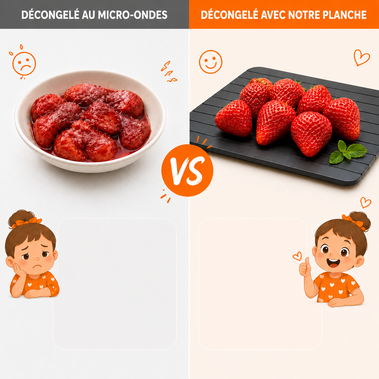 Planche à décongeler