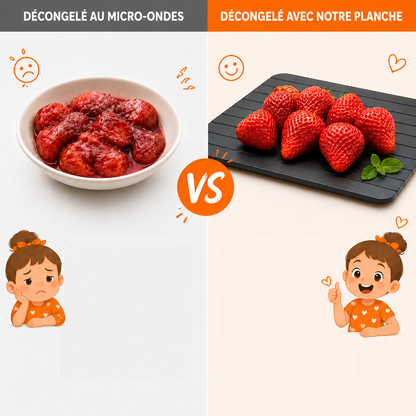 Planche à décongeler